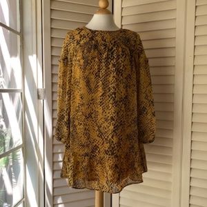 Time And Tru Ruffle Yoke Dress 🆕